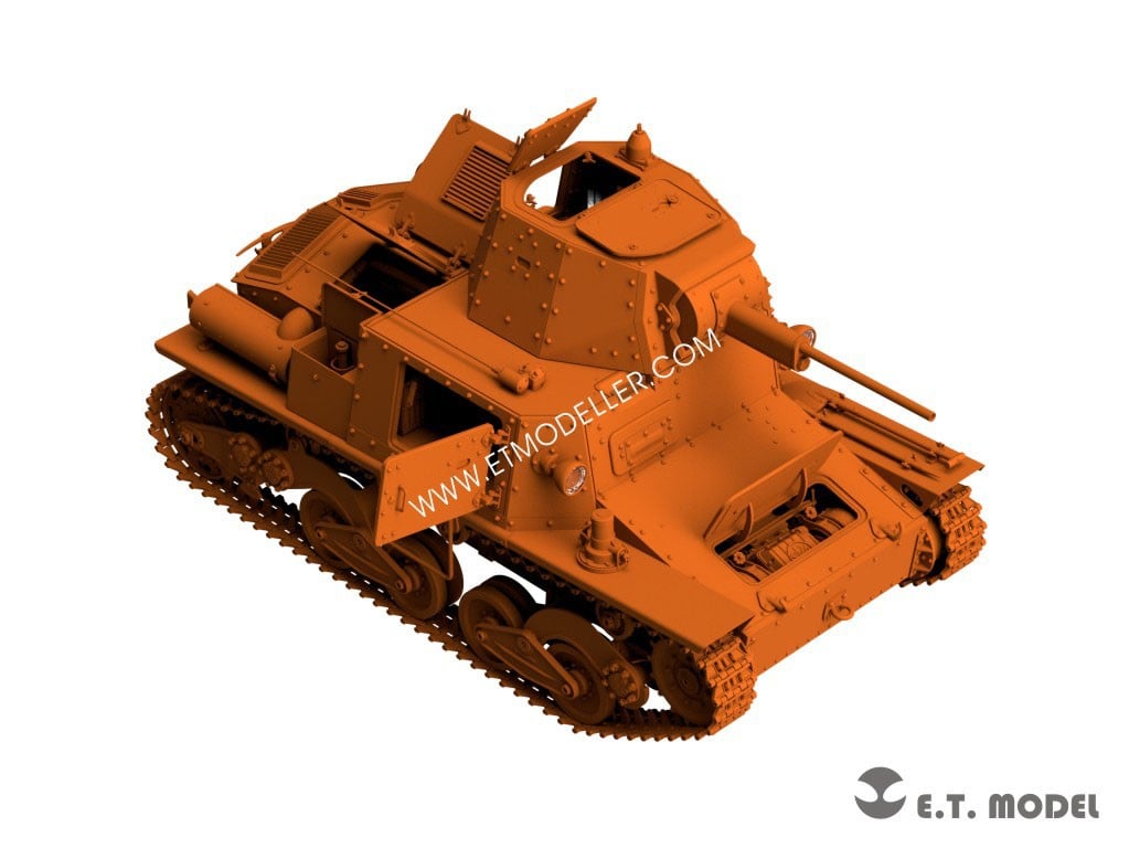 E.T.Model 2차 대전 이탈리아 L6/40 경전차 (풀 키트) 이미지 8