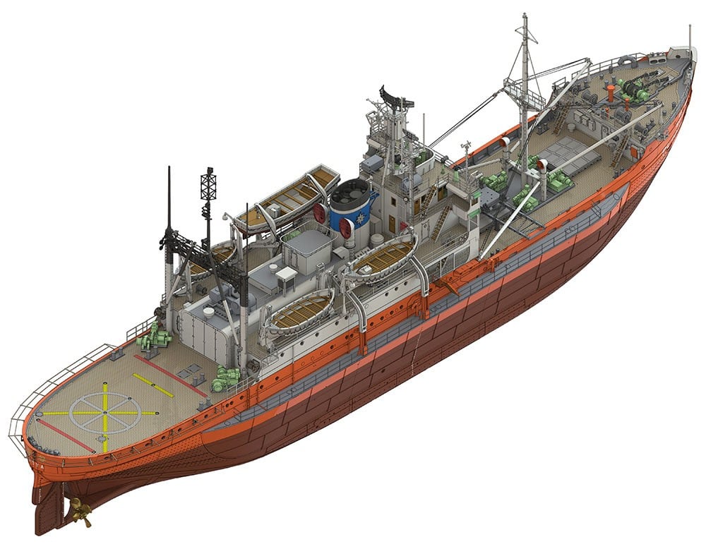Hasegawa Soya Antarctica Observation Ship Antarctica Observation 1st Corps รูปภาพ 4