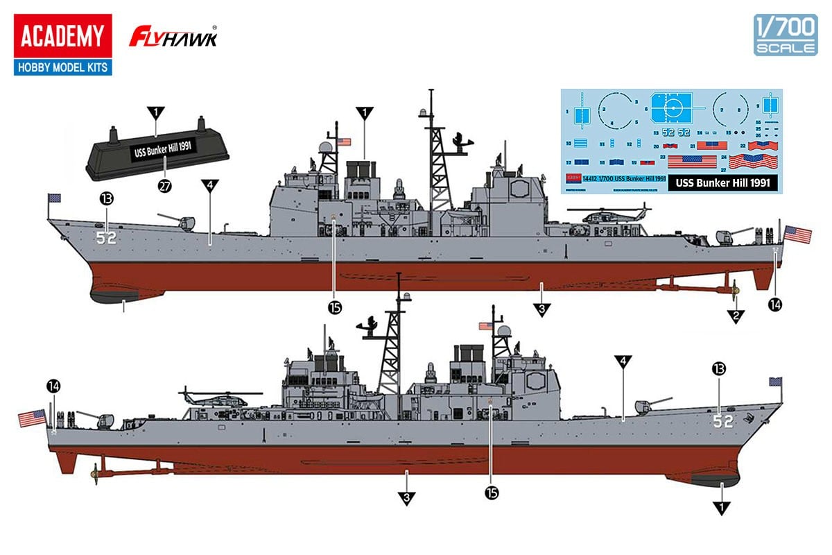 Academy U.S.Navy USS Bunker Hill Bild 7