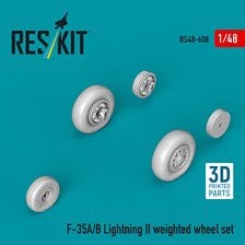 Reskit F-35A/B Lightning II weighted wheel set