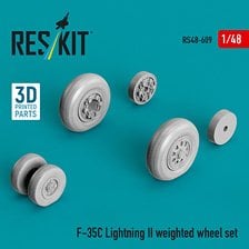 Reskit F-35C Lightning II weighted wheel set