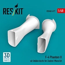 Reskit F-4 Phantom II air intake ducts (for Zoukei-Mura) Bild 1