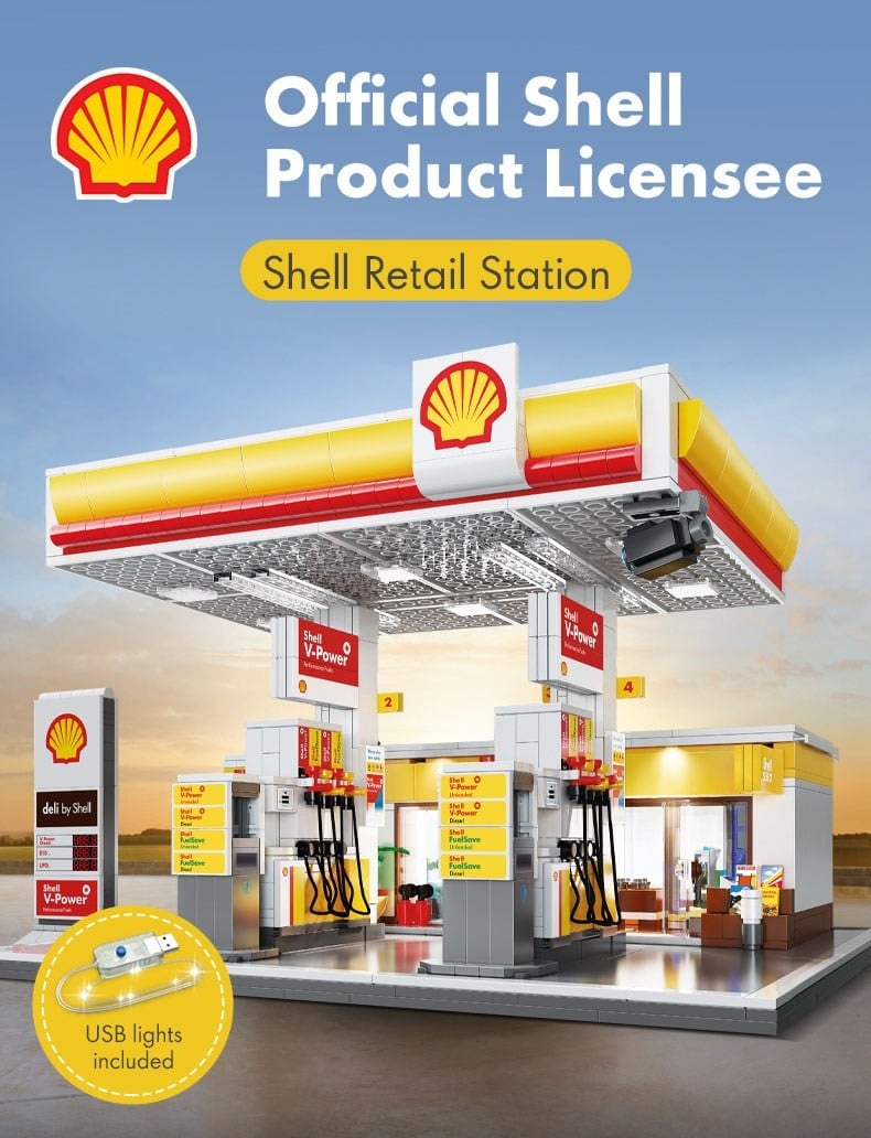Doyusha [Shell]Block Kit Shell Retail Station (Large) รูปภาพ 3