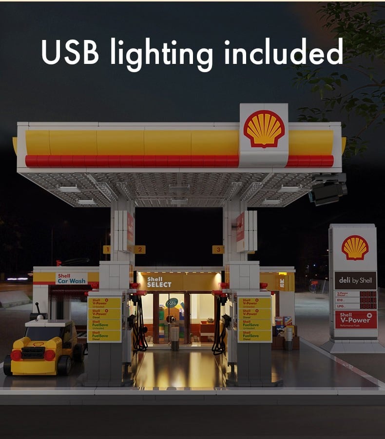 Doyusha [Shell]Block Kit Shell Retail Station (Large) รูปภาพ 4