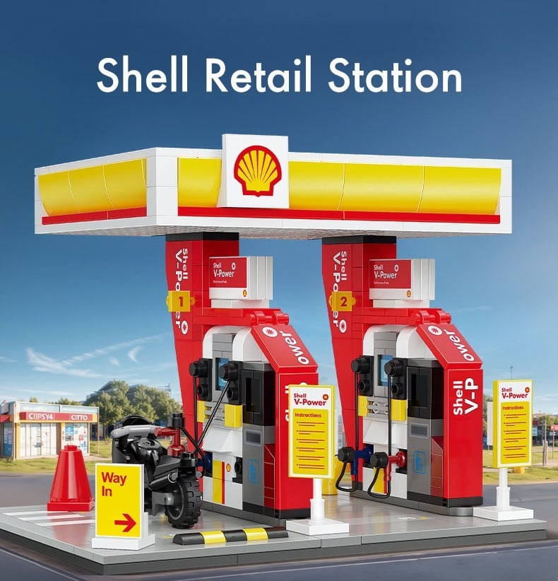 Doyusha [Shell]Block Kit Shell Retail Station (Small) รูปภาพ 3