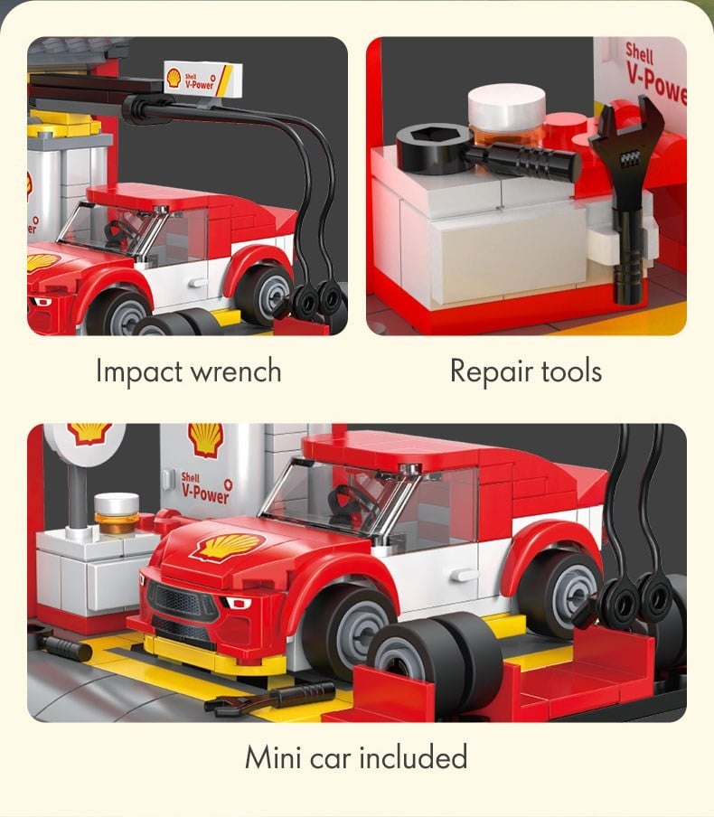 Doyusha [Shell]Block Kit Shell Staging Station รูปภาพ 4
