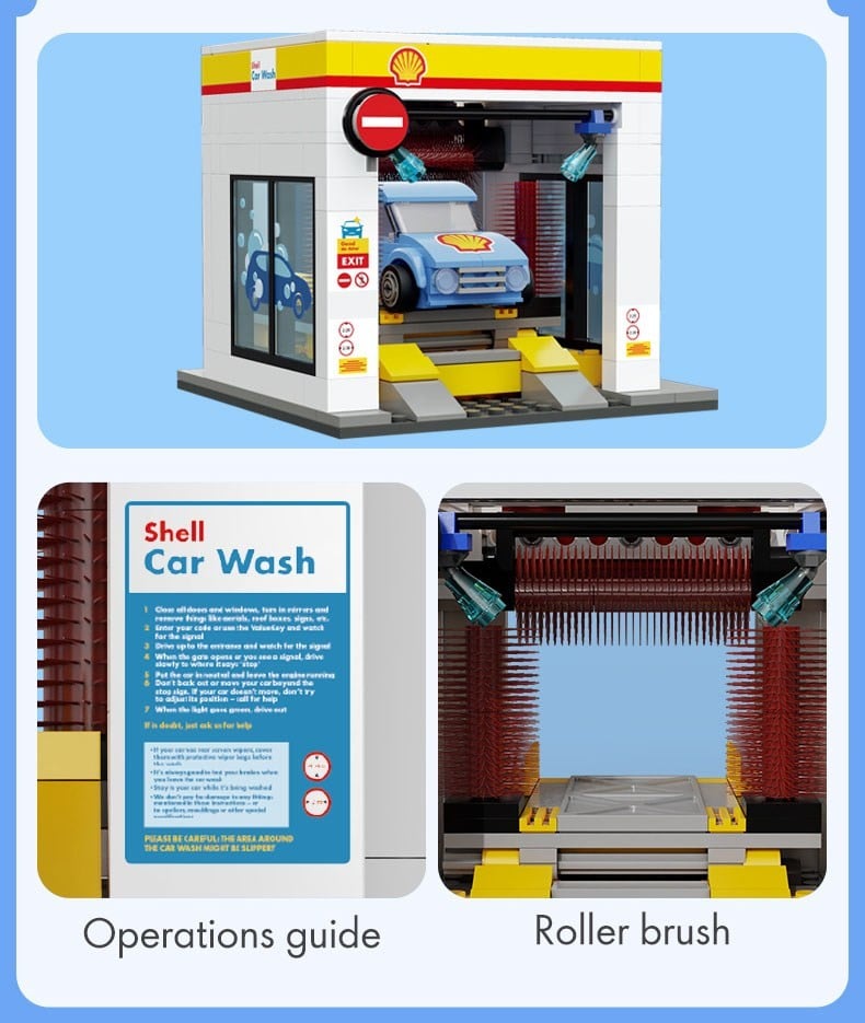 Doyusha [Shell]Block Kit Shell Car Wash imagen 5