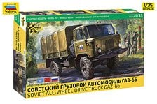 Zvezda GAZ-66 All-wheel Drive Truck 图片 1