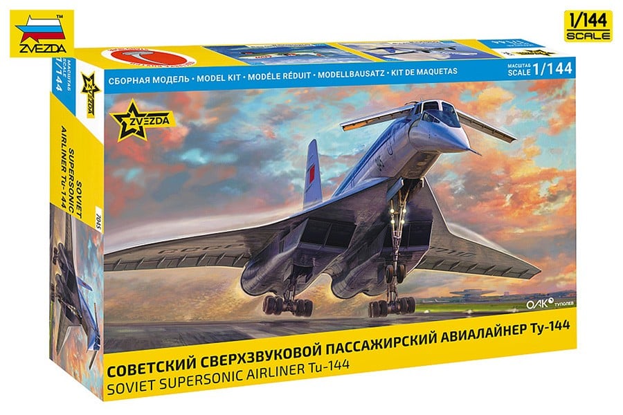Zvezda Tu-144 Supersonic Airliner 图片 4