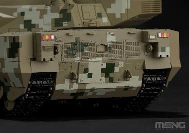 Meng Model Chinese Main Battle Tank ZTZ-100 Accurate color version รูปภาพ 4