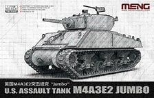 Meng Model U.S. Assault Tank M4A3E2 Jumbo รูปภาพ 1