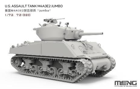 Meng Model U.S. Assault Tank M4A3E2 Jumbo รูปภาพ 3