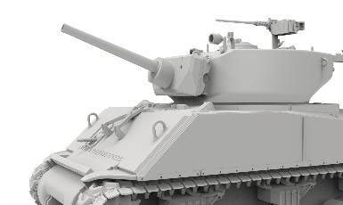 Meng Model U.S. Assault Tank M4A3E2 Jumbo รูปภาพ 6