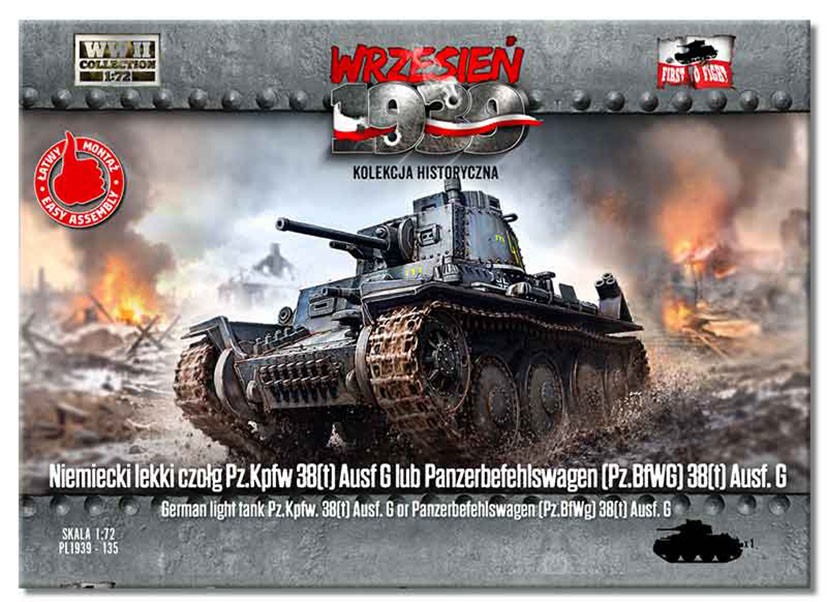 FTF German light Tank Pz.Kpfw.38(t) Ausf.G or Panzerbefehlswagen (Pz.BfWg) 38(t) Ausf.G 画像 2