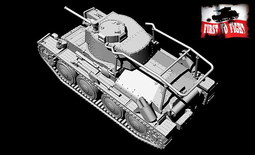 FTF German light Tank Pz.Kpfw.38(t) Ausf.G or Panzerbefehlswagen (Pz.BfWg) 38(t) Ausf.G 画像 5