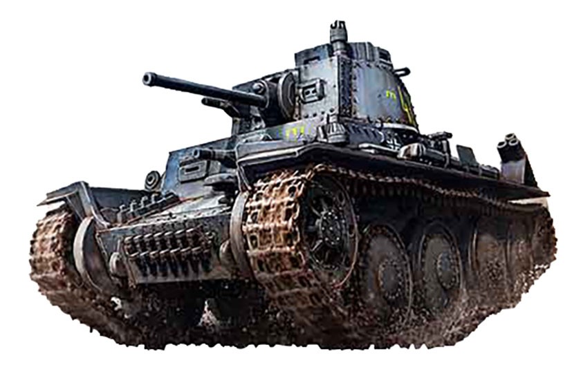 FTF German light Tank Pz.Kpfw.38(t) Ausf.G or Panzerbefehlswagen (Pz.BfWg) 38(t) Ausf.G 画像 6