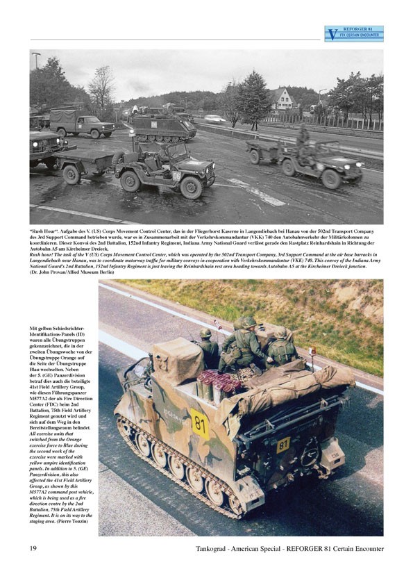 REFORGER 81 Certain Encounter V (US) Corps reviews its Combat Readiness in the Fulda Gap 图片 3