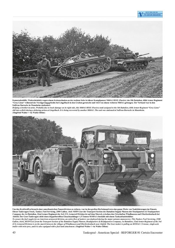 REFORGER 81 Certain Encounter V (US) Corps reviews its Combat Readiness in the Fulda Gap 图片 4