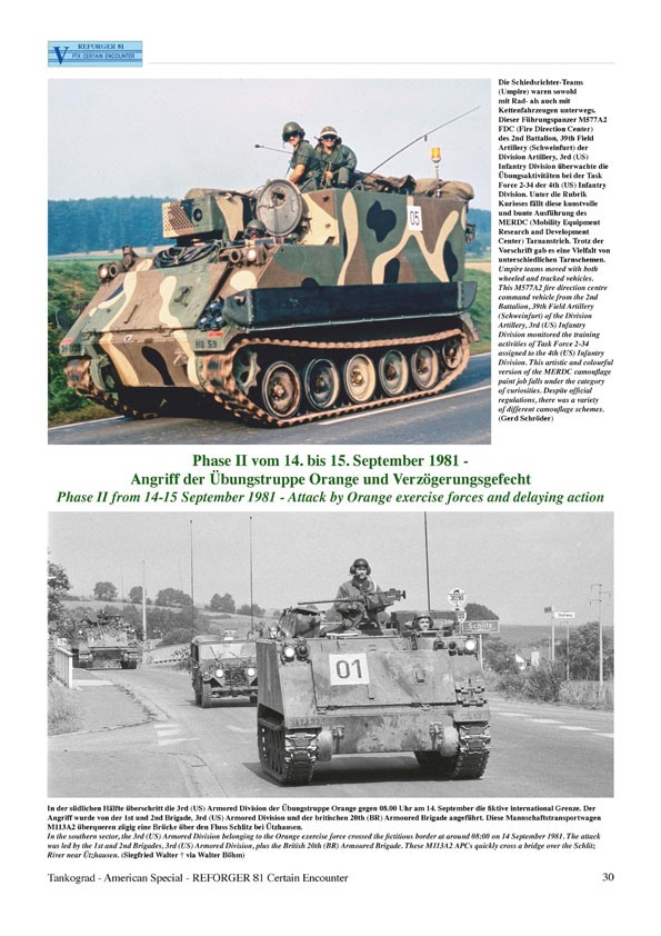 REFORGER 81 Certain Encounter V (US) Corps reviews its Combat Readiness in the Fulda Gap 图片 5