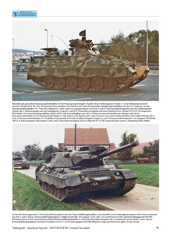 REFORGER 81 Certain Encounter V (US) Corps reviews its Combat Readiness in the Fulda Gap 图片 6
