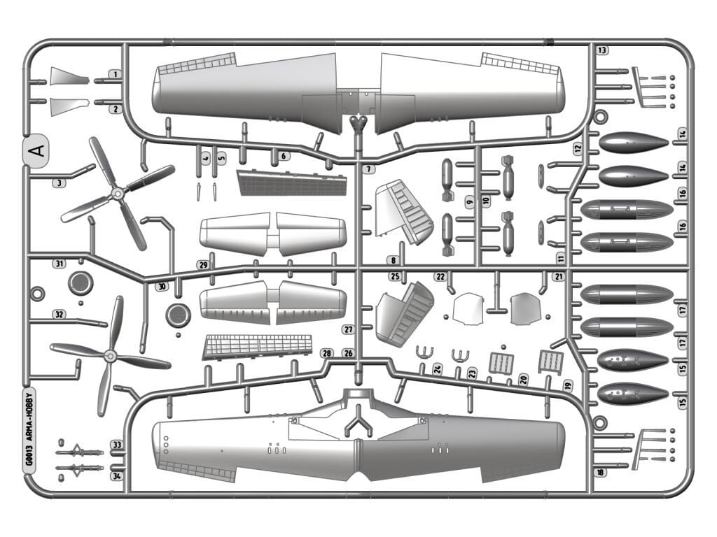 Arma Hobby F-6D/K Mustang รูปภาพ 4