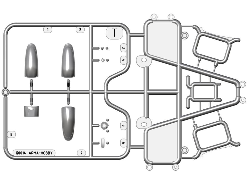 Arma Hobby F-6D/K Mustang รูปภาพ 6