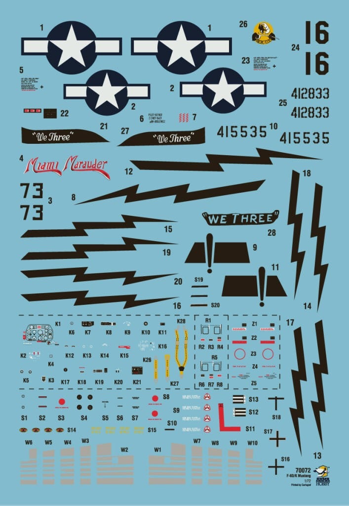 Arma Hobby F-6D/K Mustang รูปภาพ 8