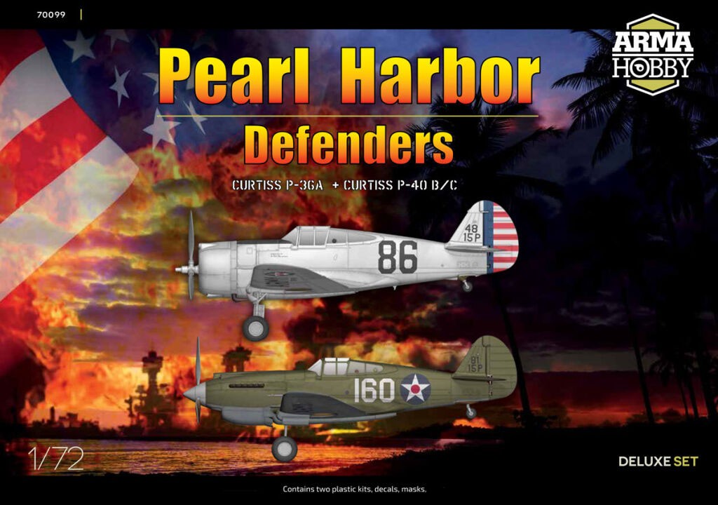 Arma Hobby Pearl Harbor Defenders P-36A &amp; P-40B/C. รูปภาพ 2