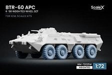 Scale X BTR-60 APC K-58 웨이티드 휠 세트 (9개 세트) (ICM/ScaleX용)