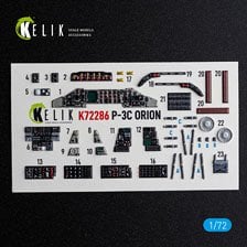 Reskit P-3C Orion - interior 3D decals for Hasegawa kit