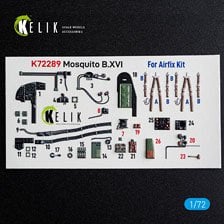 Reskit Mosquito B.XVI - interior 3D decals for Airfix kit