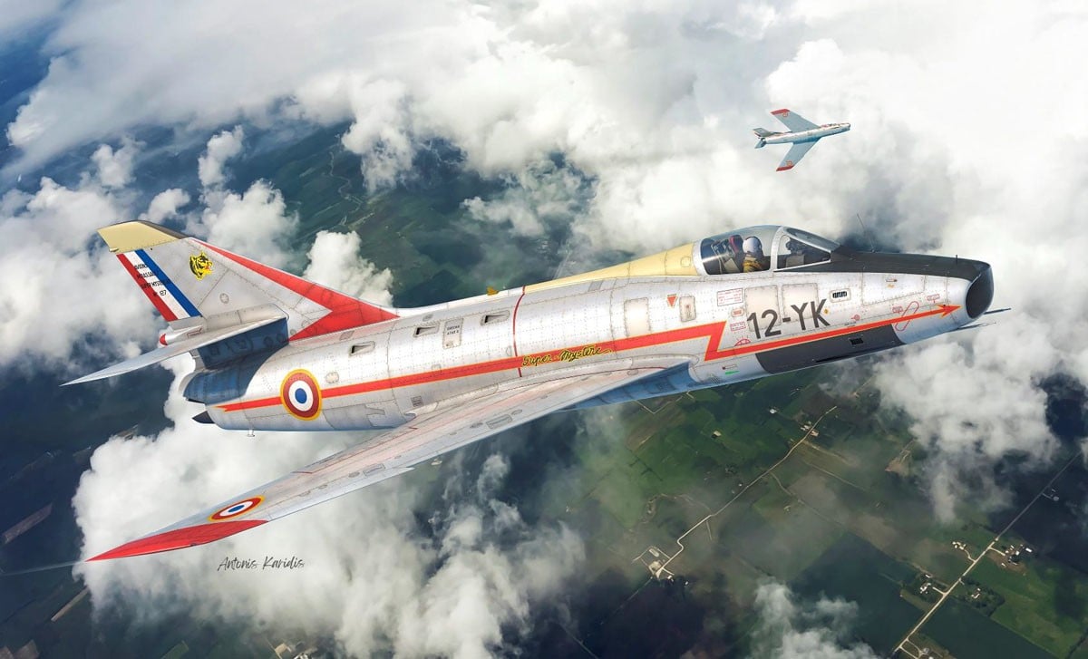 Azur FRROM Super Mystere B.2 (SNECMA Atar engine) รูปภาพ 2