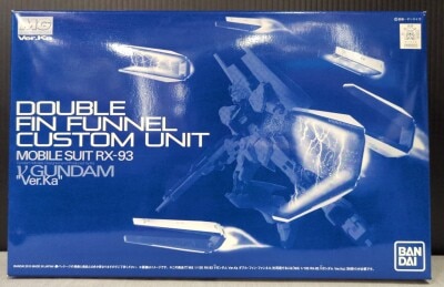 Bandai MG Mobile Suit Gundam: Char's Counterattack RX-93 ν (Nu) Gundam Ver.Ka double Fin Funnel Expansion Unit imagen 1