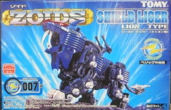 Tomy New Zoids Helic Republic Shield Liger<lion type=""> RZ007 </lion> Bild 1