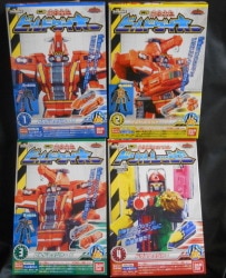 Bandai Minipla ToQger Complete 4 Type Set