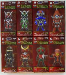 Banpresto WCF Kamen Rider vol15 Kamen Rider Series Complete 8 Piece Set