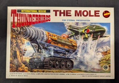 Imai JAN There Thunderbirds electric mobility The Mole tank gambar 1