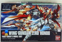 バンダイ HGBF/ビルドファイターズ炎 ウイングガンダムゼロ炎 1/144 圖片 1