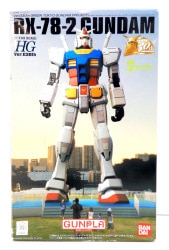 Bandai HG Gundam Gundam verG30th green Tokyo 1/144 gambar 1