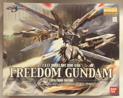 Bandai MG Gundam Seed DESTINY Freedom Gundam (extra finish) 1/100 图片 1