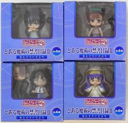 Sega Nendoroid Petite/A Certain Magical Index II Complete 4 Type Set