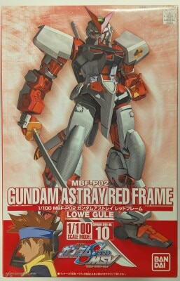 Bandai 1/100 scale Gundam Astray Red Frame gambar 1