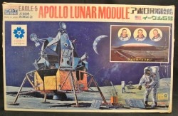 Aoshima Apollo serie Apollo Lunar Module Eagle No. 5 World Expo Commemorative Edition 1