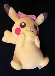 Banpresto Girlish PIKACHU Huge Stuffed Toy Girlish PIKACHU Pikachu (ribbon)