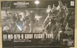 Bandai Gundam 08th MS Team HGUC Gouf Flight Type