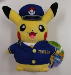Pokemon mascot / Pokemon stationmaster Pikachu Pokemon store Amu Plaza Tokyo Station shop School Uniform Ver 画像 1