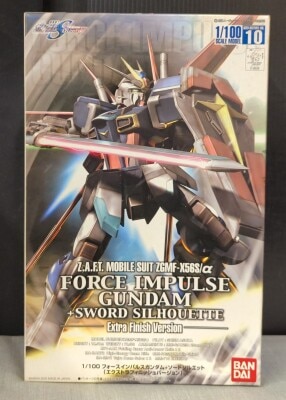 Bandai Gundam Seed DESTINY Force Impulse Gundam + Sword Silhouette extra finish version 10