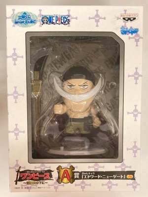 Banpresto - Ichiban Kuji One Piece Kyun Chara World pirate flag under the A-Prize Newgate (white beard) Kyun Chara W image 1