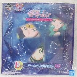 Bandai Spirits Ichiban Kuji Pretty Soldier Sailor Moon Maiden's Henshin Collection E-Prize Art Hand Towel 3 Characters Space