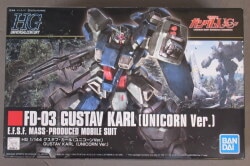 Bandai HGUC Gustav Karl (Unicorn Ver.) 1/144 hình ảnh 1